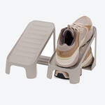 Produktbild fr '2er-Set Schuhablage - Schuhe platzsparend auf 2 Ebenen stapeln, B/H/T ca. 15/18/26 cm'