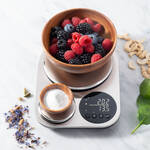 Produktbild f�r 'Duale Fein- und Grob-K�chenwaage wiegt in 0,1 g oder 1 g-Schritten'