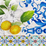Produktbild für 'Tischläufer: Mediterrane Leinen-Tischwäsche aus toskanischer Traditionsweberei'
