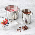 Produktbild f�r 'Edelstahlr�hrsch�ssel - rutschfester Silikonboden, 2 Gr��en'