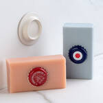 Produktbild f�r 'Seifenhalter Soapi - f�r Dusche & Waschbecken, � 5 cm, in zwei Farben'