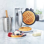 Produktbild für 'Vertikales Waffeleisen: Exakt dosierter Teig, perfekte belgische Waffeln'