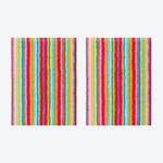 Produktbild f�r 'Caw� Bunte Handt�cher - Waschhandschuh gestreift'