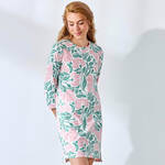 Produktbild fr 'Damen-Nachthemd - angenehmer Baumwoll-Elasthan-Mix, Gren XS/36 bis XXXL/48'