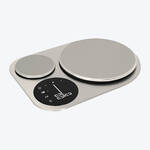 Produktbild f�r 'Duale Fein- und Grob-K�chenwaage wiegt in 0,1 g oder 1 g-Schritten'