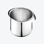 Produktbild f�r 'Edelstahlr�hrsch�ssel - rutschfester Silikonboden, 2 Gr��en'