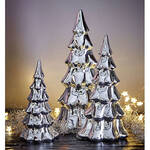 Produktbild fr 'Edle Tannenbume bezaubern mit festlichem Silberglanz'