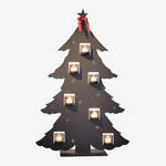 Produktbild für 'Eindrucksvoller Metall-Deko-Tannenbaum'