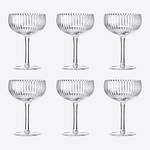 Produktbild fr 'Elegante Cocktailglser in Facettenoptik verzaubern mit funkelnden Reflexen'