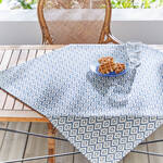 Produktbild für 'Elegante Jacquard-Tischdecke im grafischen Stil'
