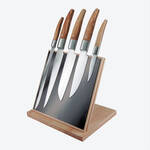 Produktbild fr 'Ensemble de couteaux Laguiole 3 pices - Santoku,  trancher &  jambon'