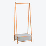 Produktbild für 'Faltbare Design-Garderobe mit Staufach schafft nachhaltig Ordnung'