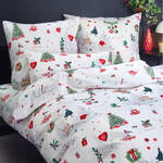 Produktbild fr 'Flanell-Bettwsche Christmas Tree - 100 % Baumwolle'