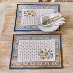 Produktbild für 'Florale Tischsets in schwerer Double-Jacquard-Qualität'