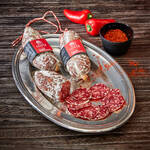 Produktbild für 'Französische Salami mit Piment d'Espelette aus der Auvergne'