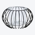 Produktbild fr 'Ganzjhrig verwendbares Metall-Windlicht, Kerzenhalter, Laternen, Kerzenleuchter, Kerzenstnder, Kerzenhalterung'