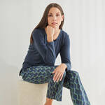 Produktbild für 'Gepflegte Pyjamahose mit Grafikprint zum Mixen & Matchen, Nachtwäsche, Pyjama, Schlafbekleidung, Loungewear, Nachthemd, Schlafan'
