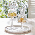 Produktbild für 'Glas-Cloche mit Hasenohren'