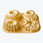 Produktbild fr 'Hagen Grote 4-fach-Gussbackform fr kunstvolle Miniaturkchlein'