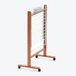 Produktbild fr 'Holz-Wschestnder klappbar - 13 m Trockenlnge, 2 klappbare Flgel, B/H/T ca. 126/105/67 cm'