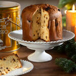 Produktbild fr 'Italienische Weihnachtsspezialitt: Saftiger Panettone, Weihnachtsfruchtkuchen, Italienisch, Rosinenkuchen'