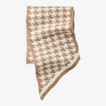 Produktbild fr 'Kaschmir-Schal mit klassischem Hahnentrittmuster - perfekt fr das ganze Jahr, 100 % feiner Kaschmir'