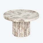 Produktbild fr 'Lambert Servierplatte Anthea, rund mit Standfu - handgearbeitet,  30/14 cm hoch'