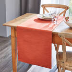 Produktbild für 'Lichtechter und fleckabweisender Jacquard-Tischläufer leuchtet in Herbstfarben'