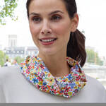 Produktbild f�r 'Loop-Schal Millefleurs - 100 % Baumwolle, Liberty-Stoff, mit Magnetverschluss'