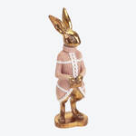 Produktbild für 'Nostalgische Hasenfigur im eleganten Kleid'