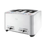 Programmierbarer Design-Toaster für bis zu vier Scheiben