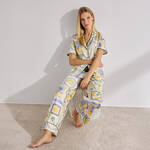 Produktbild f�r 'Pyjama aus weichem Jersey-Stoff - bis Gr��e 54'