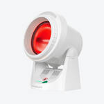 Produktbild fr 'Rotlichtlampe - leistungsstarke 300 Watt, UV-Schutz, 18/20/28 cm (B/T/H)'