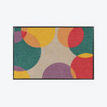 Produktbild fr 'Sauberlaufmatte mit bunten Kreisen'