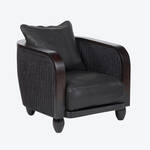 Produktbild fr 'Schwarzer Lambert Clubsessel Lobby im ewig modernen Design der 1920er Jahre'