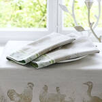 Produktbild fr 'Servietten: Baumwolljacquard-Tischwsche mit lndlichen Motiven'