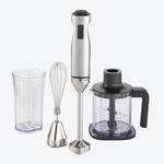 Produktbild für 'Starker Vario-Pürierstab mit Aufsatz-Mixer und Schneebesen'