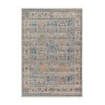 Teppich mit historischem Muster (Hellblau) - neu interpretiert