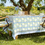 Produktbild f�r 'Tischdecke aus Baumwolle mit Dahlien-Motiv, 3 Gr��en'