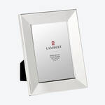 Produktbild fr 'Versilberter Lambert Bilderrahmen mit breitem Rand, Fotorahmen, Wechselrahmen, versilbert'