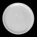 Weiße Porzellan-Servierplatte