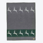 Produktbild fr 'Wolldecke Hirsch - 70 % Merinowolle, 30 % Polyamid, 140/180 cm'