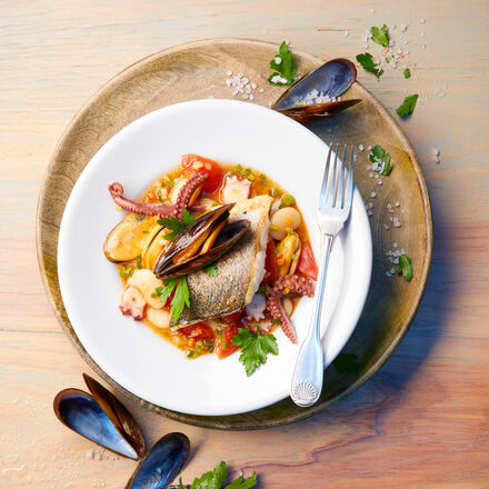 Produktbild für '  Oktopus Meeresfrüchte Gemüse Ragout'