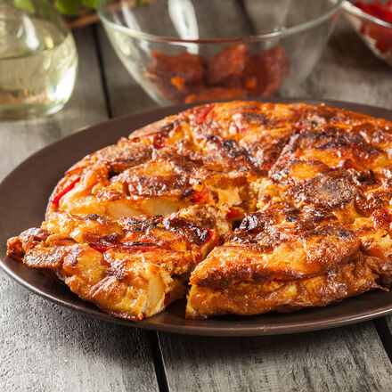 Produktbild für ' Tortilla de patatas con chorizo - Kartoffel Tortilla mit Chorizo'
