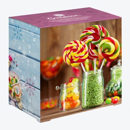 Produktbild fr 'Adventskalender mit handgemachten Bonbon-Spezialitten - 720 g'