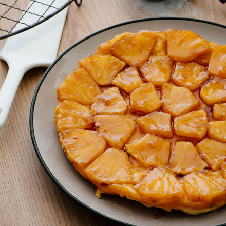 Produktbild für 'Ananas-Tarte Tatin mit Vanillekaramell'