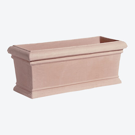 Produktbild für 'Balkonkasten: 100 % wetterfest in hochwertiger Terracotta-Optik'