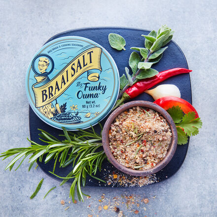 Produktbild f�r 'Braai-Salt Gew�rzmischung f�r authentischen s�dafrikanischen Grillgeschmack, 90 g'