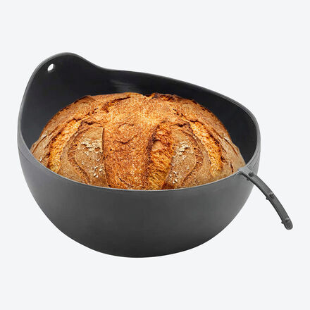 Produktbild fr 'Brotbackform: Mischen, kneten, gehen lassen, backen in einer Form, Brot backen, Universalschssel, Silikon'