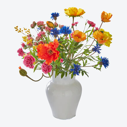 Produktbild für 'Bunter Sommerstrauß mit Klatschmohn'